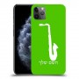 סקספון כיסוי מגן קשיח בעיצוב אישי עם השם שלך ל Apple iPhone 11 Pro Max יחידה אחת סקרין מובייל