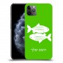 דגים כיסוי מגן קשיח בעיצוב אישי עם השם שלך ל Apple iPhone 11 Pro Max יחידה אחת סקרין מובייל