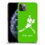 שחקן טניס כיסוי מגן קשיח בעיצוב אישי עם השם שלך ל Apple iPhone 11 Pro Max יחידה אחת סקרין מובייל