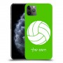 כדורעף - כדור כיסוי מגן קשיח בעיצוב אישי עם השם שלך ל Apple iPhone 11 Pro Max יחידה אחת סקרין מובייל