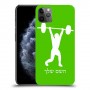 הרמת משקולות כיסוי מגן קשיח בעיצוב אישי עם השם שלך ל Apple iPhone 11 Pro Max יחידה אחת סקרין מובייל