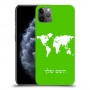 מפת העולם כיסוי מגן קשיח בעיצוב אישי עם השם שלך ל Apple iPhone 11 Pro Max יחידה אחת סקרין מובייל