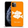 דגים כיסוי מגן קשיח בעיצוב אישי עם השם שלך ל Apple iPhone 11 Pro Max יחידה אחת סקרין מובייל