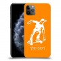 ילד סקייטבורד כיסוי מגן קשיח בעיצוב אישי עם השם שלך ל Apple iPhone 11 Pro Max יחידה אחת סקרין מובייל
