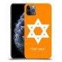 מגן דוד - ישראל כיסוי מגן קשיח בעיצוב אישי עם השם שלך ל Apple iPhone 11 Pro Max יחידה אחת סקרין מובייל