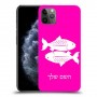 דגים כיסוי מגן קשיח בעיצוב אישי עם השם שלך ל Apple iPhone 11 Pro Max יחידה אחת סקרין מובייל
