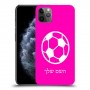 כדורגל - כדור כיסוי מגן קשיח בעיצוב אישי עם השם שלך ל Apple iPhone 11 Pro Max יחידה אחת סקרין מובייל