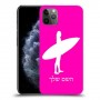 גלישה כיסוי מגן קשיח בעיצוב אישי עם השם שלך ל Apple iPhone 11 Pro Max יחידה אחת סקרין מובייל