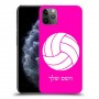 כדורעף - כדור כיסוי מגן קשיח בעיצוב אישי עם השם שלך ל Apple iPhone 11 Pro Max יחידה אחת סקרין מובייל