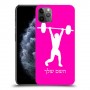 הרמת משקולות כיסוי מגן קשיח בעיצוב אישי עם השם שלך ל Apple iPhone 11 Pro Max יחידה אחת סקרין מובייל