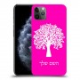 עץ כיסוי מגן קשיח בעיצוב אישי עם השם שלך ל Apple iPhone 11 Pro Max יחידה אחת סקרין מובייל