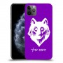 זאב כיסוי מגן קשיח בעיצוב אישי עם השם שלך ל Apple iPhone 11 Pro Max יחידה אחת סקרין מובייל