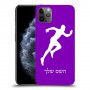רץ כיסוי מגן קשיח בעיצוב אישי עם השם שלך ל Apple iPhone 11 Pro Max יחידה אחת סקרין מובייל