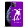 ילד סקייטבורד כיסוי מגן קשיח בעיצוב אישי עם השם שלך ל Apple iPhone 11 Pro Max יחידה אחת סקרין מובייל