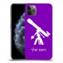 טלסקופ כיסוי מגן קשיח בעיצוב אישי עם השם שלך ל Apple iPhone 11 Pro Max יחידה אחת סקרין מובייל