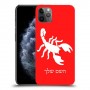 עקרב כיסוי מגן קשיח בעיצוב אישי עם השם שלך ל Apple iPhone 11 Pro Max יחידה אחת סקרין מובייל