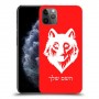 זאב כיסוי מגן קשיח בעיצוב אישי עם השם שלך ל Apple iPhone 11 Pro Max יחידה אחת סקרין מובייל