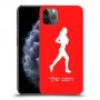 ג'וגלין - אישה כיסוי מגן קשיח בעיצוב אישי עם השם שלך ל Apple iPhone 11 Pro Max יחידה אחת סקרין מובייל