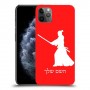 סמוראי כיסוי מגן קשיח בעיצוב אישי עם השם שלך ל Apple iPhone 11 Pro Max יחידה אחת סקרין מובייל