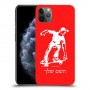ילד סקייטבורד כיסוי מגן קשיח בעיצוב אישי עם השם שלך ל Apple iPhone 11 Pro Max יחידה אחת סקרין מובייל