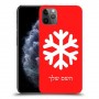שלג כיסוי מגן קשיח בעיצוב אישי עם השם שלך ל Apple iPhone 11 Pro Max יחידה אחת סקרין מובייל