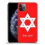 מגן דוד - ישראל כיסוי מגן קשיח בעיצוב אישי עם השם שלך ל Apple iPhone 11 Pro Max יחידה אחת סקרין מובייל