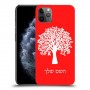 עץ כיסוי מגן קשיח בעיצוב אישי עם השם שלך ל Apple iPhone 11 Pro Max יחידה אחת סקרין מובייל