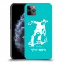ילד סקייטבורד כיסוי מגן קשיח בעיצוב אישי עם השם שלך ל Apple iPhone 11 Pro Max יחידה אחת סקרין מובייל