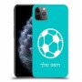 כדורגל - כדור כיסוי מגן קשיח בעיצוב אישי עם השם שלך ל Apple iPhone 11 Pro Max יחידה אחת סקרין מובייל