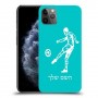 שחקן כדורגל כיסוי מגן קשיח בעיצוב אישי עם השם שלך ל Apple iPhone 11 Pro Max יחידה אחת סקרין מובייל