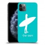 גלישה כיסוי מגן קשיח בעיצוב אישי עם השם שלך ל Apple iPhone 11 Pro Max יחידה אחת סקרין מובייל