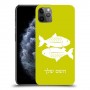 דגים כיסוי מגן קשיח בעיצוב אישי עם השם שלך ל Apple iPhone 11 Pro Max יחידה אחת סקרין מובייל
