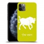 שור כיסוי מגן קשיח בעיצוב אישי עם השם שלך ל Apple iPhone 11 Pro Max יחידה אחת סקרין מובייל
