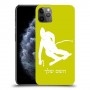 סקִי כיסוי מגן קשיח בעיצוב אישי עם השם שלך ל Apple iPhone 11 Pro Max יחידה אחת סקרין מובייל