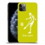 שחקן כדורגל כיסוי מגן קשיח בעיצוב אישי עם השם שלך ל Apple iPhone 11 Pro Max יחידה אחת סקרין מובייל
