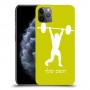 הרמת משקולות כיסוי מגן קשיח בעיצוב אישי עם השם שלך ל Apple iPhone 11 Pro Max יחידה אחת סקרין מובייל