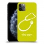 רופא סטטוסקופ כיסוי מגן קשיח בעיצוב אישי עם השם שלך ל Apple iPhone 11 Pro Max יחידה אחת סקרין מובייל