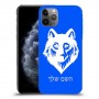 זאב כיסוי מגן קשיח בעיצוב אישי עם השם שלך ל Apple iPhone 11 Pro יחידה אחת סקרין מובייל