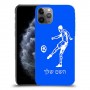 שחקן כדורגל כיסוי מגן קשיח בעיצוב אישי עם השם שלך ל Apple iPhone 11 Pro יחידה אחת סקרין מובייל