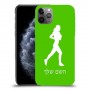 ג'וגלין - אישה כיסוי מגן קשיח בעיצוב אישי עם השם שלך ל Apple iPhone 11 Pro יחידה אחת סקרין מובייל