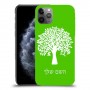 עץ כיסוי מגן קשיח בעיצוב אישי עם השם שלך ל Apple iPhone 11 Pro יחידה אחת סקרין מובייל