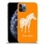 זברה כיסוי מגן קשיח בעיצוב אישי עם השם שלך ל Apple iPhone 11 Pro יחידה אחת סקרין מובייל
