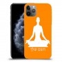 יוגה כיסוי מגן קשיח בעיצוב אישי עם השם שלך ל Apple iPhone 11 Pro יחידה אחת סקרין מובייל