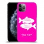 דגים כיסוי מגן קשיח בעיצוב אישי עם השם שלך ל Apple iPhone 11 Pro יחידה אחת סקרין מובייל