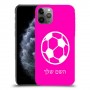 כדורגל - כדור כיסוי מגן קשיח בעיצוב אישי עם השם שלך ל Apple iPhone 11 Pro יחידה אחת סקרין מובייל
