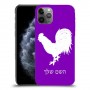 תרנגול כיסוי מגן קשיח בעיצוב אישי עם השם שלך ל Apple iPhone 11 Pro יחידה אחת סקרין מובייל