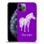 זברה כיסוי מגן קשיח בעיצוב אישי עם השם שלך ל Apple iPhone 11 Pro יחידה אחת סקרין מובייל