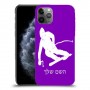 סקִי כיסוי מגן קשיח בעיצוב אישי עם השם שלך ל Apple iPhone 11 Pro יחידה אחת סקרין מובייל