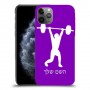 הרמת משקולות כיסוי מגן קשיח בעיצוב אישי עם השם שלך ל Apple iPhone 11 Pro יחידה אחת סקרין מובייל