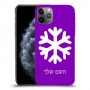 שלג כיסוי מגן קשיח בעיצוב אישי עם השם שלך ל Apple iPhone 11 Pro יחידה אחת סקרין מובייל